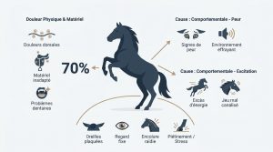 Cheval se cabre : comprendre les causes et agir en sécurité