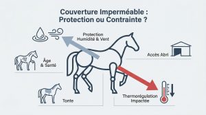 Bien choisir sa couverture imperméable cheval : le guide