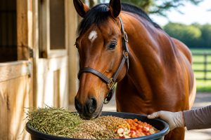 Adapter la ration de votre cheval : santé et performances