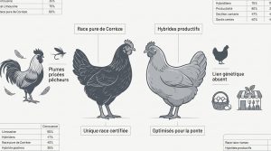 Tout savoir sur la poule grise : race pure ou hybride ?
