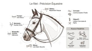 Choisir et ajuster son filet cheval pour un confort optimal