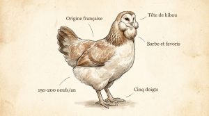 Poule Faverolles : caractéristiques et conseils d'élevage