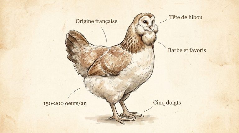 Poule Faverolles : caractéristiques et conseils d'élevage