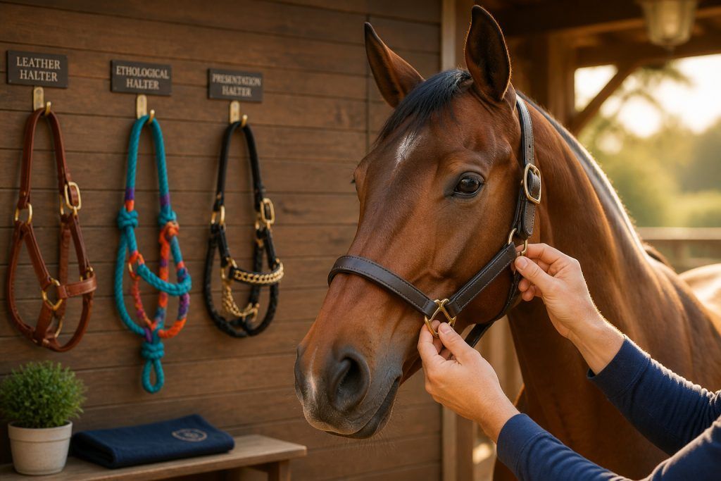Le licol de votre cheval : choix, ajustement et sécurité