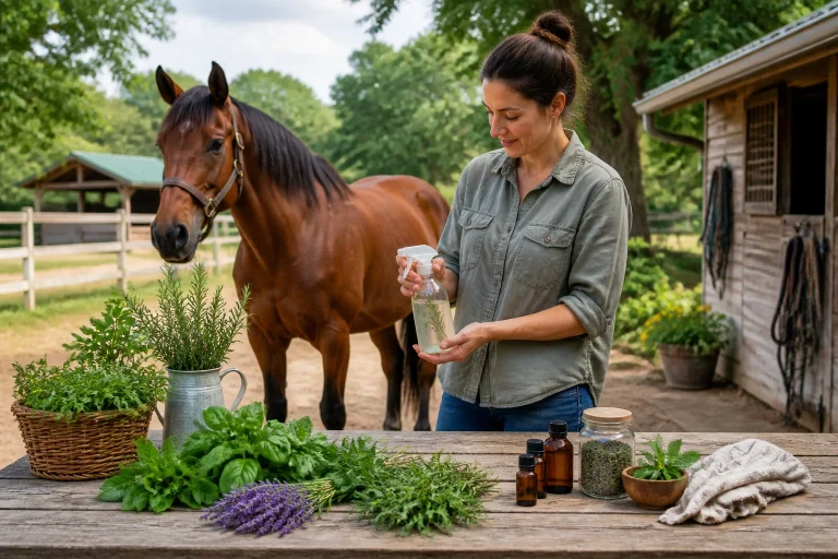 Anti mouche cheval maison : vos recettes naturelles