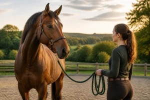 La cordelette cheval : alliée de votre communication équine