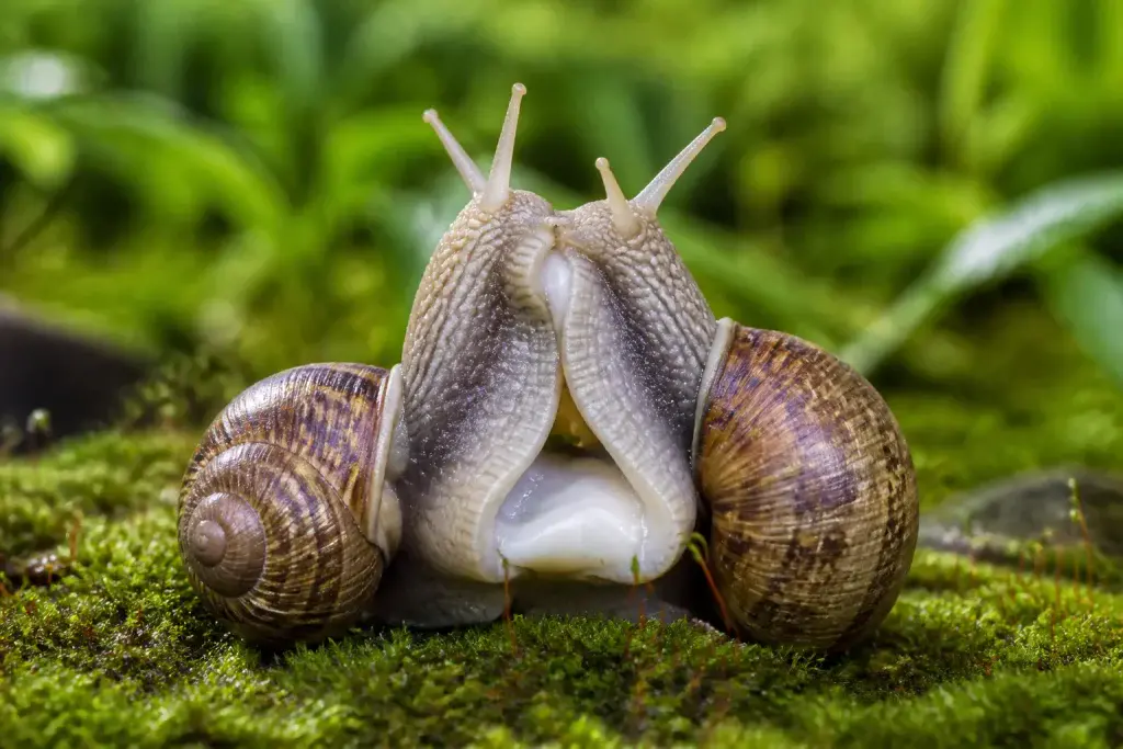 Rendez vous de escargots amoureux