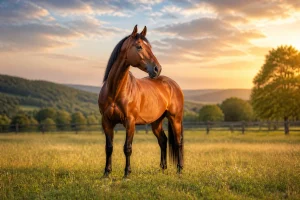 Le cheval bai : tout savoir sur cette robe emblématique