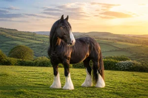 Le cheval Shire : puissance et douceur du géant britannique