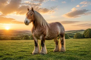 Le cheval trait : force, histoire et races françaises