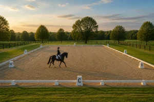 Lettres dressage 20x40 : repères essentiels carrière