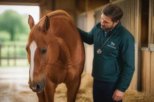 Cheval qui tousse : comprendre les causes et agir vite