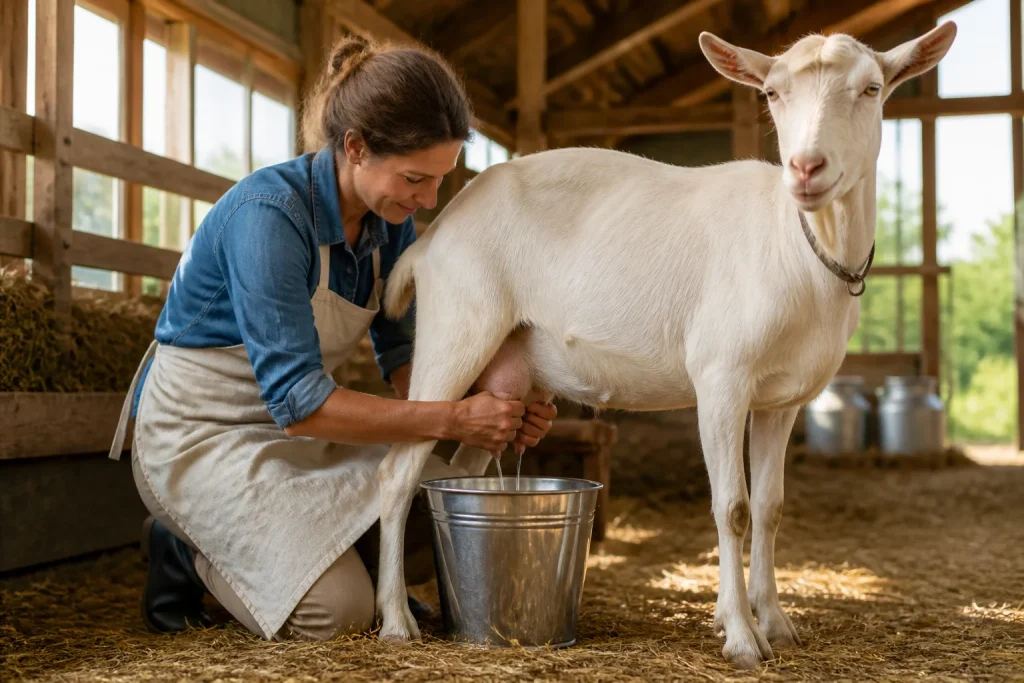 Traite de chevre