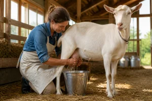 La traite de la chèvre : rythme, hygiène et qualité du lait