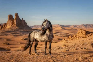 Le cheval Barbe : origines, caractère et atouts