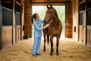 Le vétérinaire équin : partenaire santé du cheval