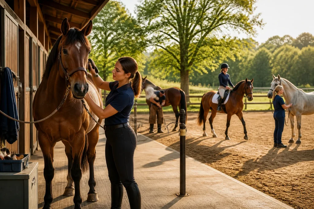 Centre equestre anime et passionne
