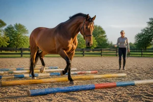 Optimise le travail de ton cheval avec les barres au sol